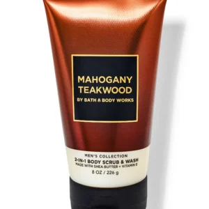 MAHOGANY TEAKWOOD BODY SCRUB 8 OZ