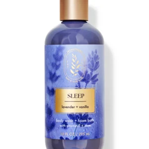 AROMATHERAPY BODY WASH + FOAM BATH LAVENDER + VANILLA 10 FL OZ