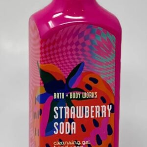 STRAWBERRY SODA CLEANSING HAND GEL 8 FL OZ